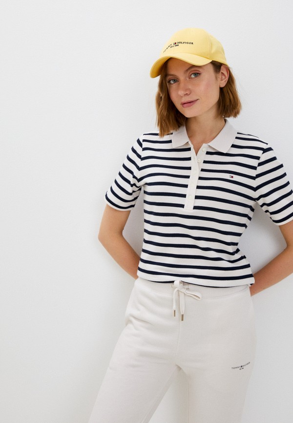

Поло Tommy Hilfiger, Белый