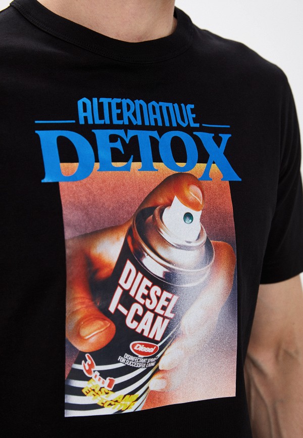 Футболка Diesel черный, размер 46, фото 3