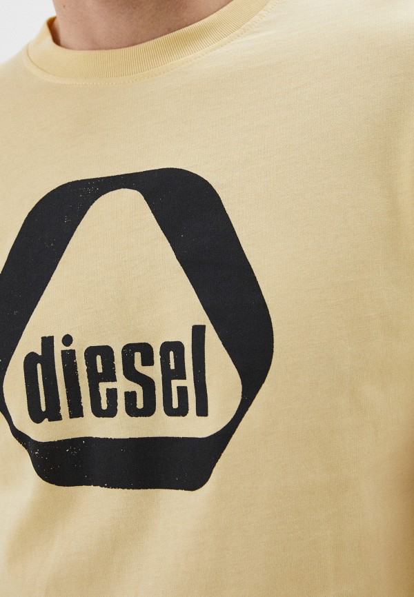 Футболка Diesel желтый, размер 54, фото 3