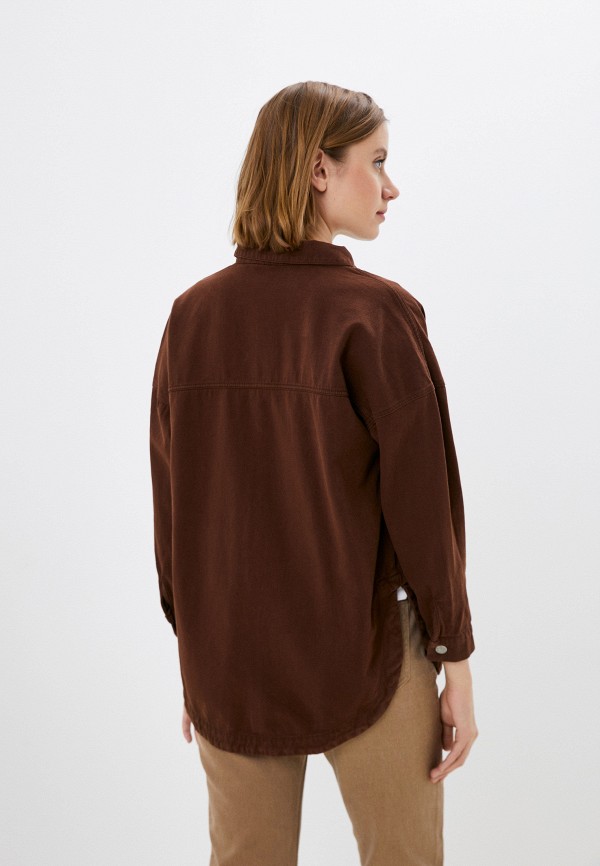 фото Рубашка джинсовая pink orange