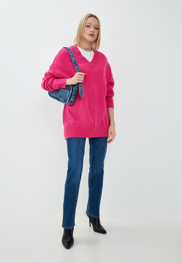 фото Пуловер pink orange