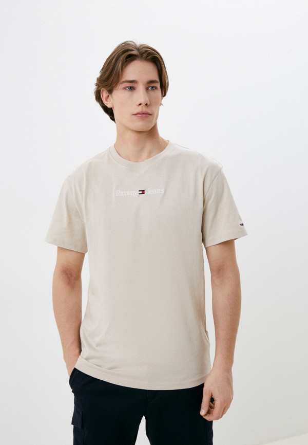 

Футболка Tommy Jeans, Бежевый