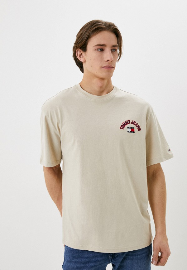 

Футболка Tommy Jeans, Бежевый