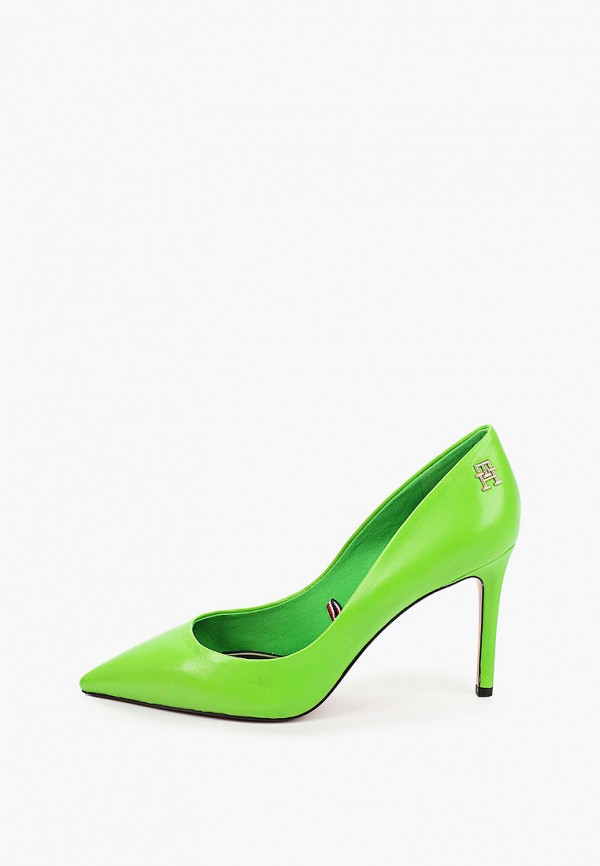 Туфли Tommy Hilfiger зеленого цвета