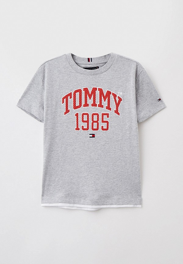 Футболка Tommy Hilfiger серый KB0KB08206 RTLACK172201