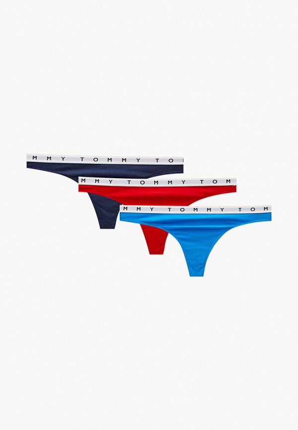 

Трусы 3 шт. Tommy Jeans, Разноцветный, THONG