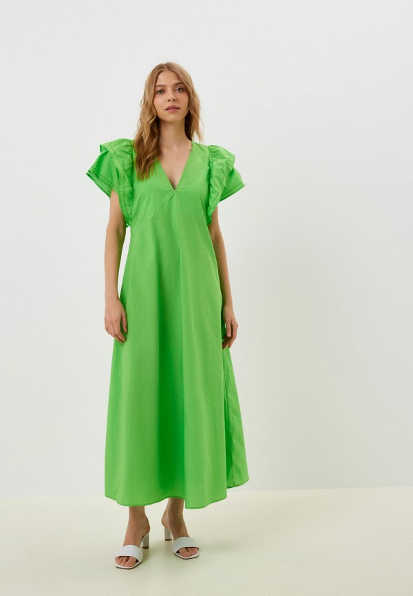 Платье Tommy Hilfiger зеленый WW0WW38738 RTLACK181701