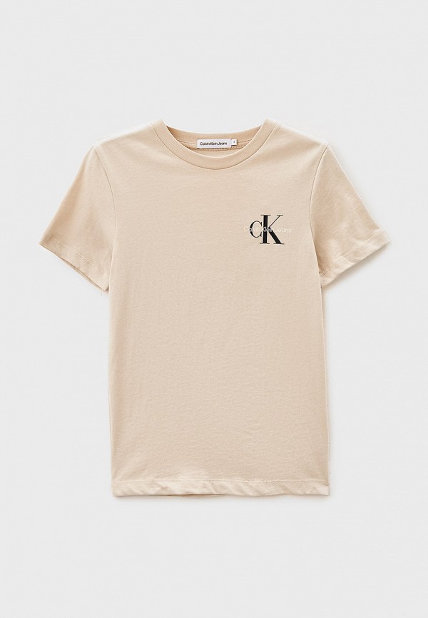 

Футболка Calvin Klein Jeans, Бежевый