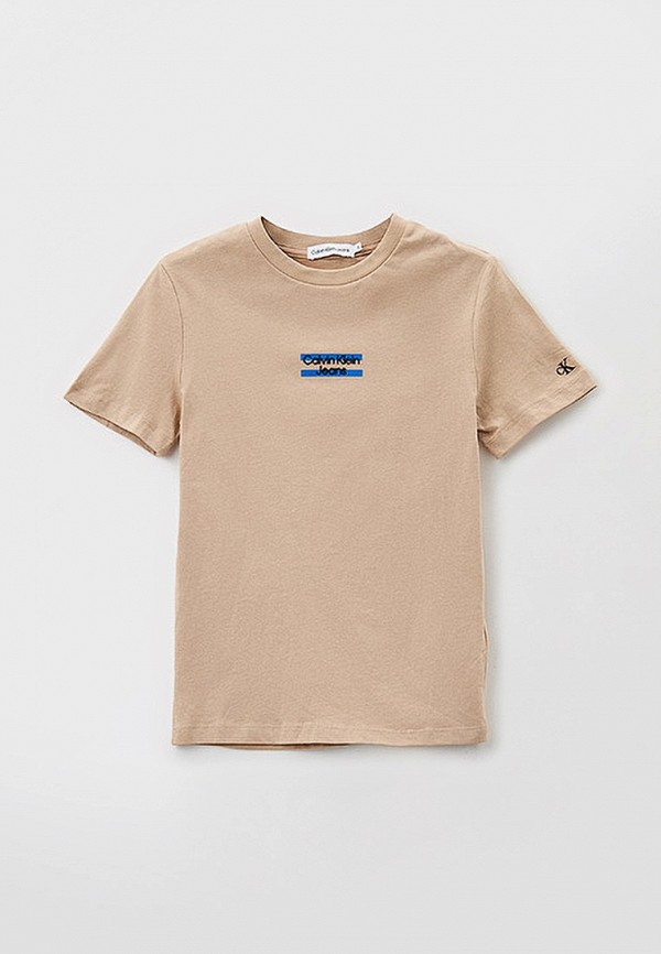 

Футболка Calvin Klein Jeans, Бежевый