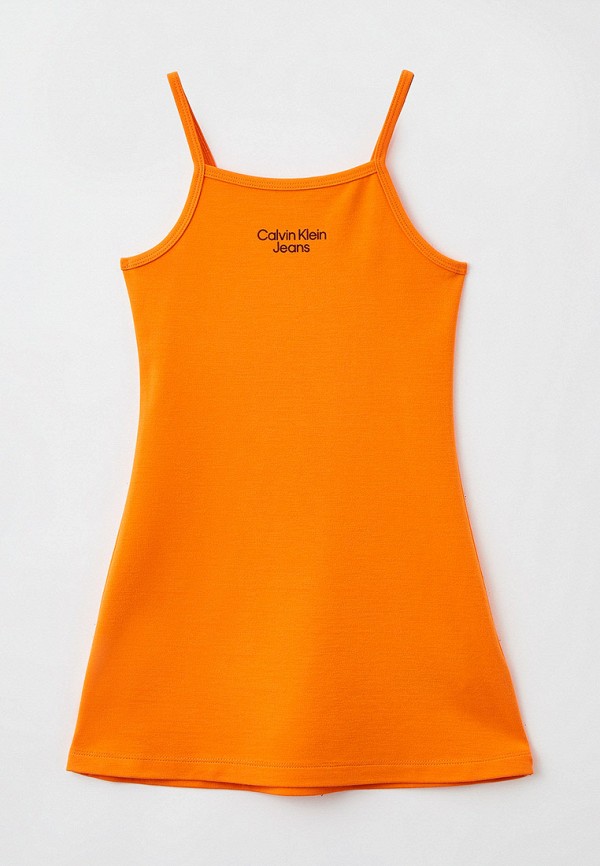 

Платье Calvin Klein Jeans, Оранжевый