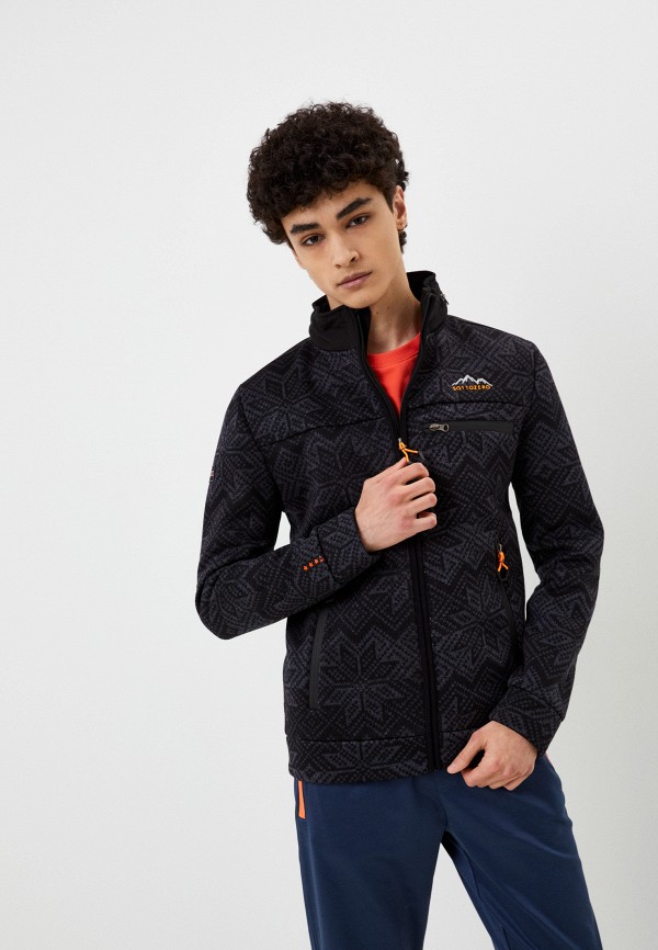 

Куртка Scuola Nautica Italiana, Черный, TECH KNIT BOUNDED