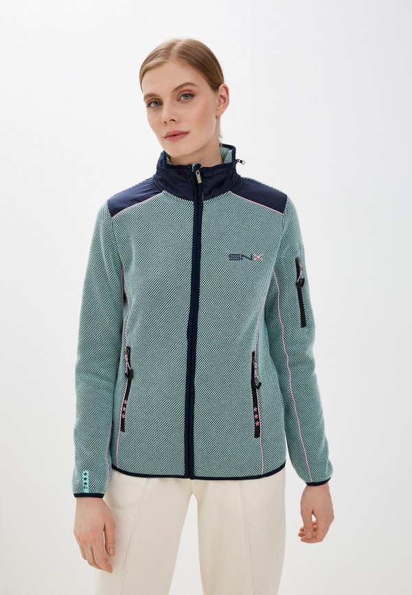 

Олимпийка Scuola Nautica Italiana, Зеленый, CARBON BOUNDED WOMAN