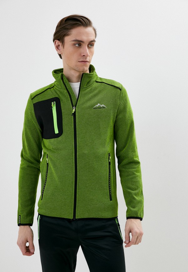 

Олимпийка Scuola Nautica Italiana, Зеленый, KNIT FLEECE MAN