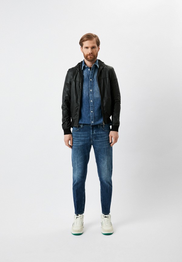 фото Куртка кожаная blouson