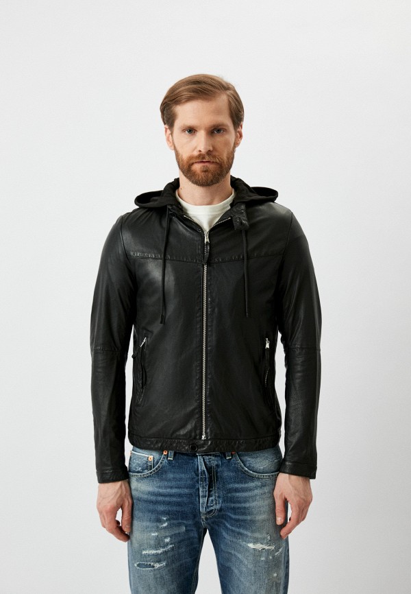 Куртка кожаная  Blouson