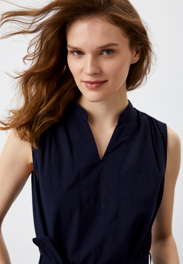 Платье UNIQLO синий, размер 48, фото 4