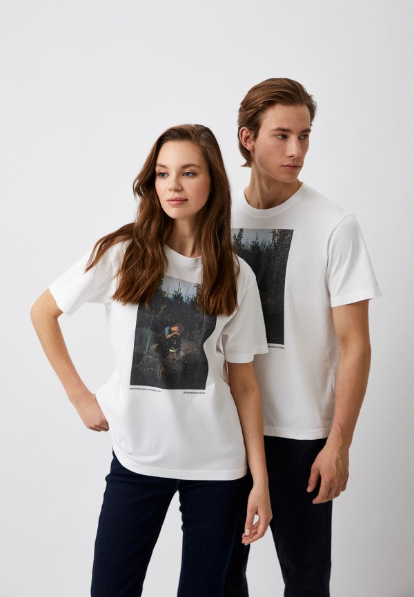 

Футболка UNIQLO, Белый, базовая