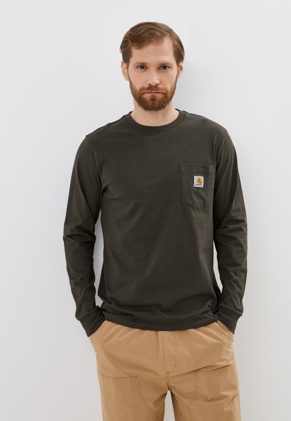 

Лонгслив Carhartt WIP, Хаки
