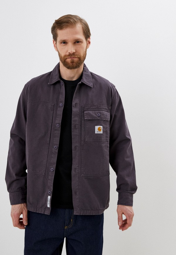 

Рубашка джинсовая Carhartt WIP, Фиолетовый