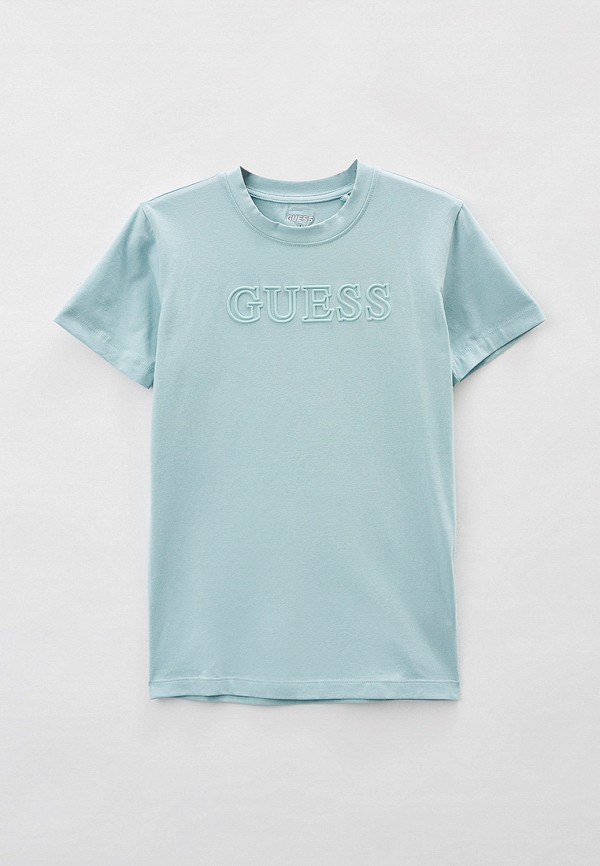 

Футболка Guess, Бирюзовый