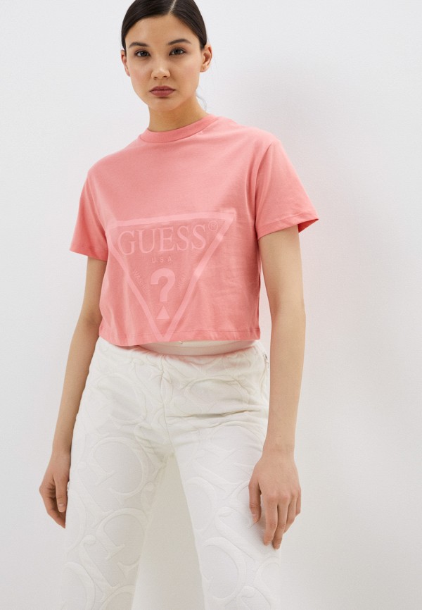 

Футболка Guess, Розовый, ADELE