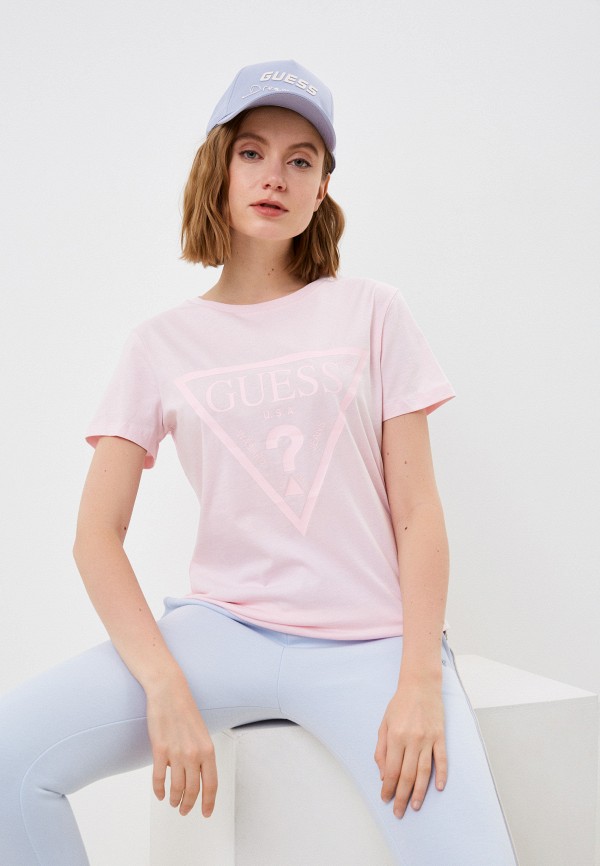 

Футболка Guess, Розовый