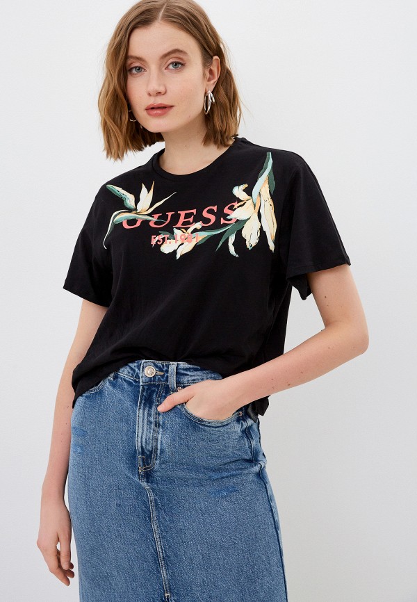 

Футболка Guess, Черный