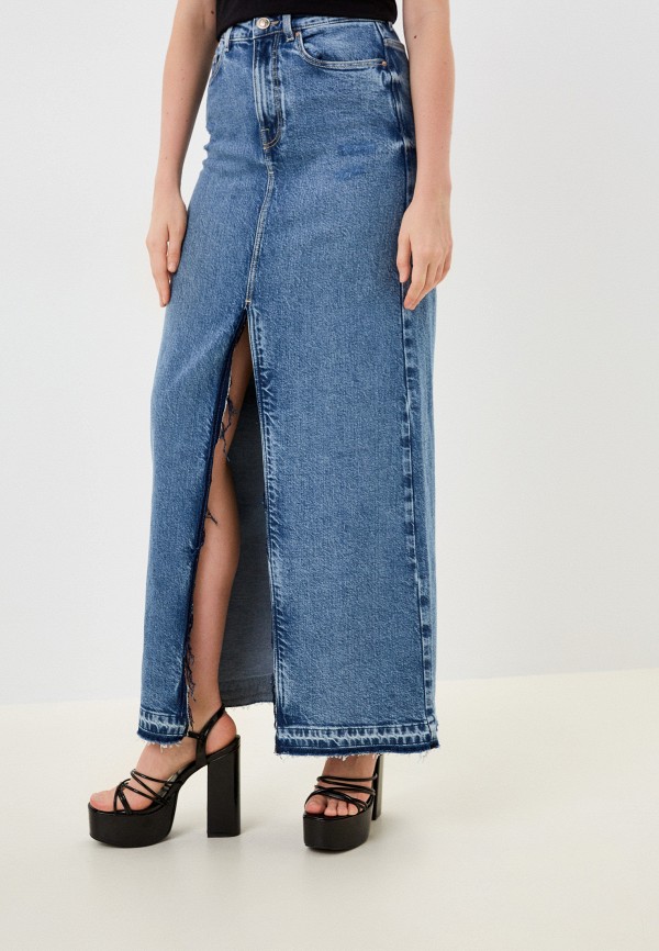 

Юбка джинсовая Guess Jeans, Голубой