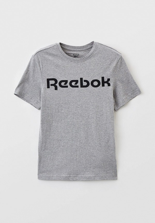 

Футболка Reebok, Серый, GS REEBOK LINEAR READ TEE