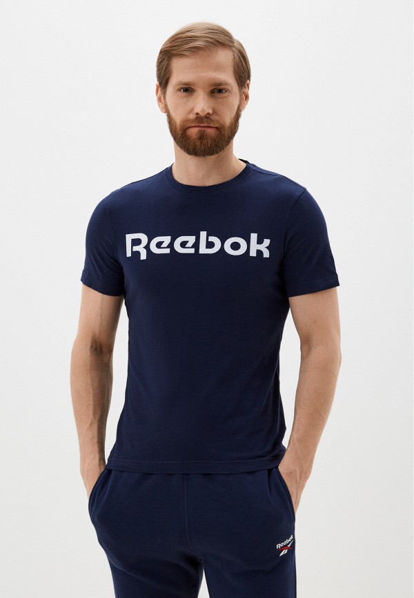 

Футболка Reebok, Синий, GS REEBOK LINEAR READ TEE
