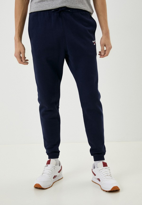 

Брюки спортивные Reebok, Синий, RI FT LEFT LEG JOGGER