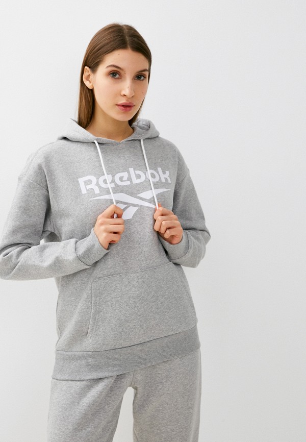 

Худи Reebok, Серый, RI BL FLEECE HOODIE