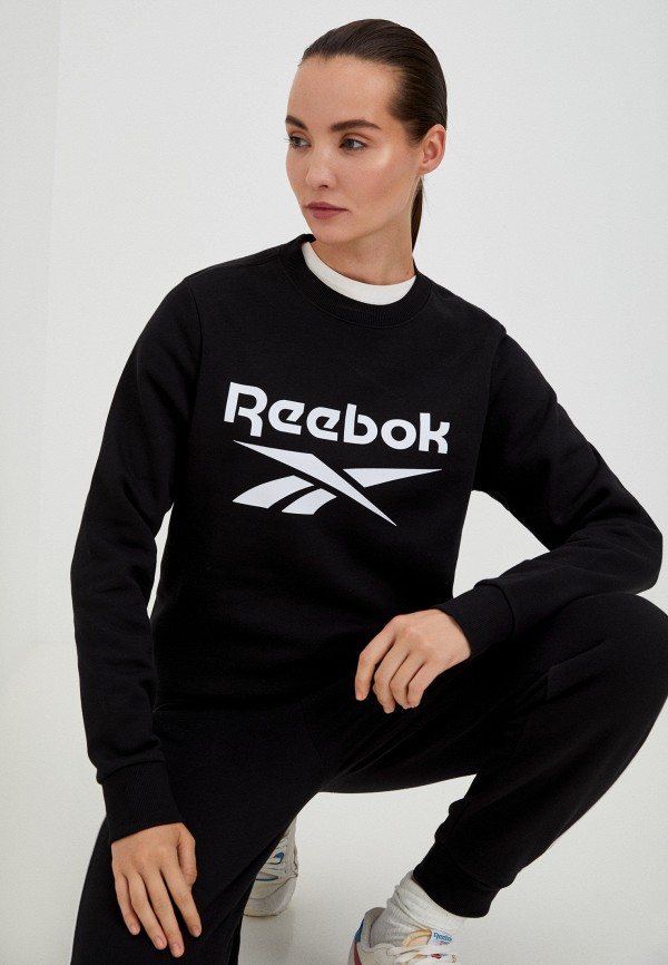 

Свитшот Reebok, Черный, RI BL FLEECE CREW