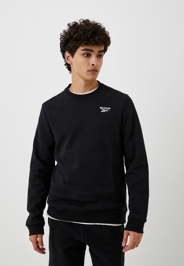 

Свитшот Reebok, Черный, RI LEFT CHEST LOGO CREW