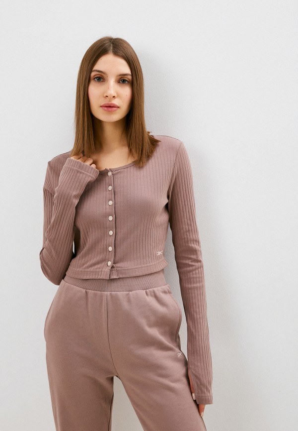 

Топ Reebok, Коричневый, CL WDE TREND LS TOP