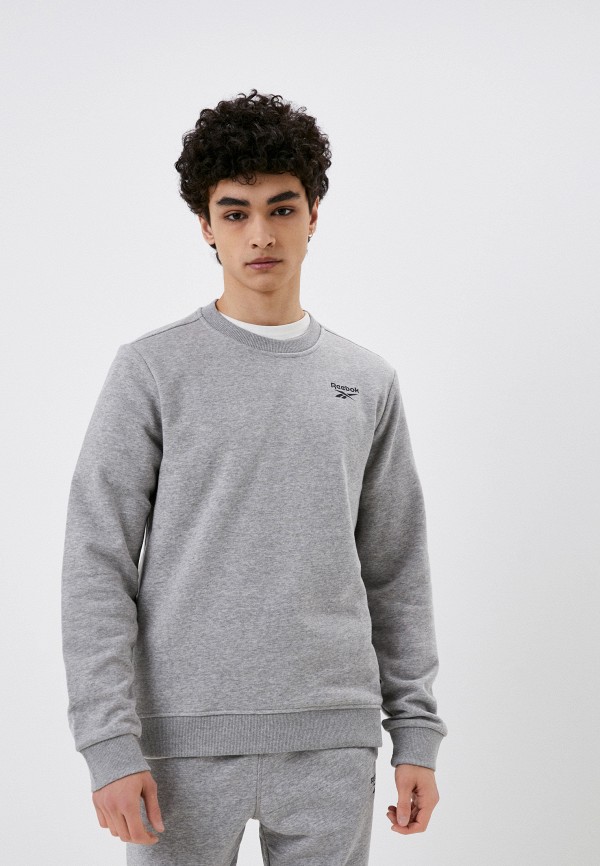 

Свитшот Reebok, Серый, RI FT LEFT CHEST CREW