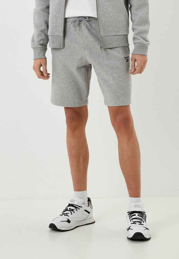 

Шорты спортивные Reebok, Серый, RI LEFT LEG LOGO SHORT