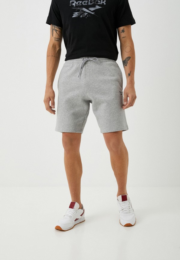 

Шорты спортивные Reebok, Серый, RI LEFT LEG LOGO SHORT