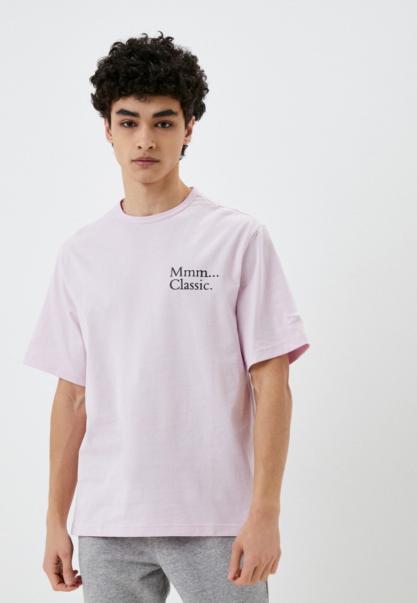 

Футболка Reebok, Розовый, CL SKATE TEE