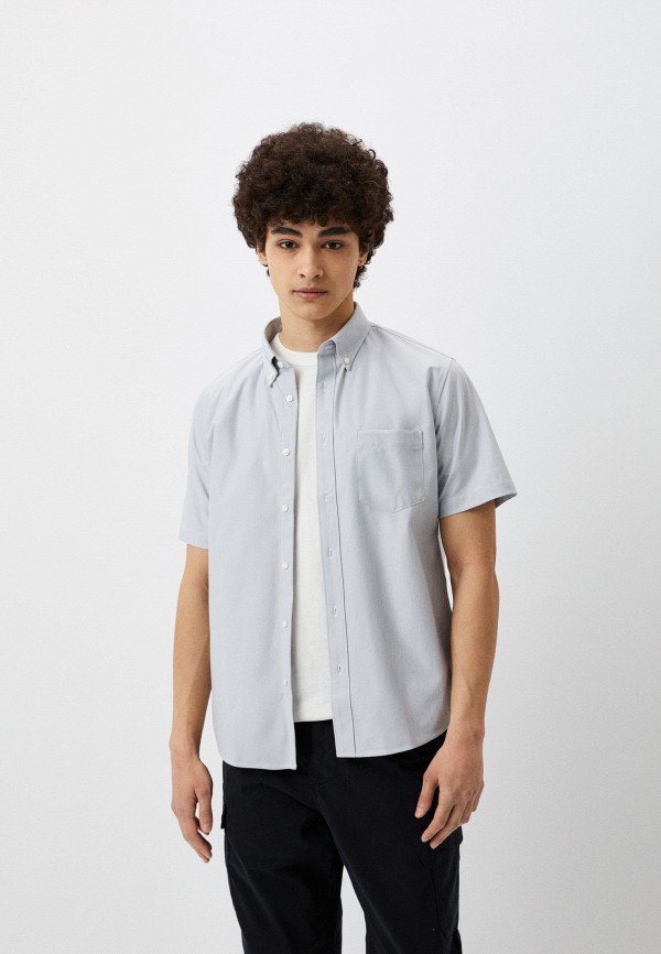 

Рубашка UNIQLO, Серый, DRY NON IRON