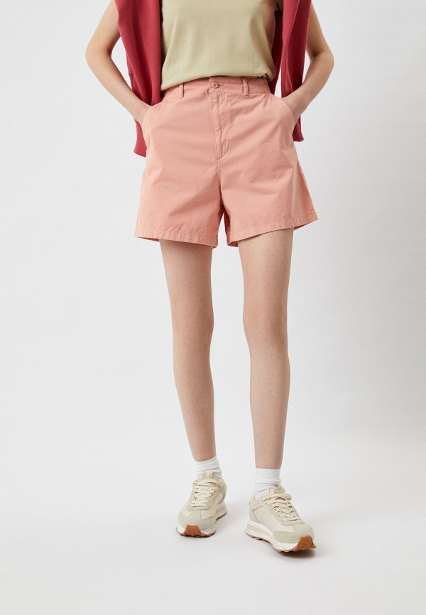 

Шорты UNIQLO, Розовый, чинос