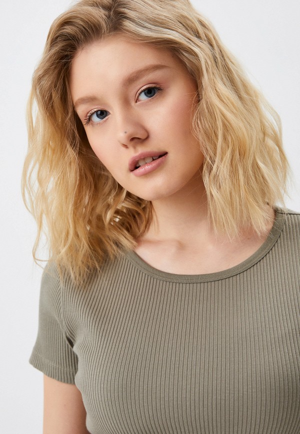 Топ UNIQLO зеленый, размер 42, фото 4