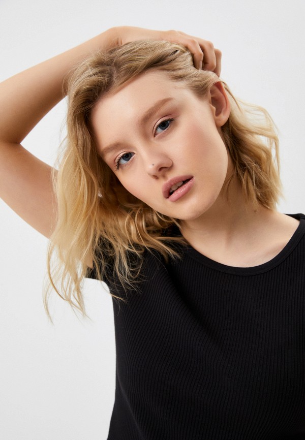 Топ UNIQLO черный, размер 50, фото 4
