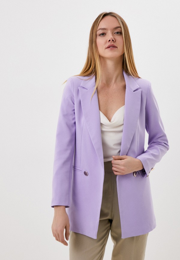 Пиджак Rinascimento фиолетового цвета