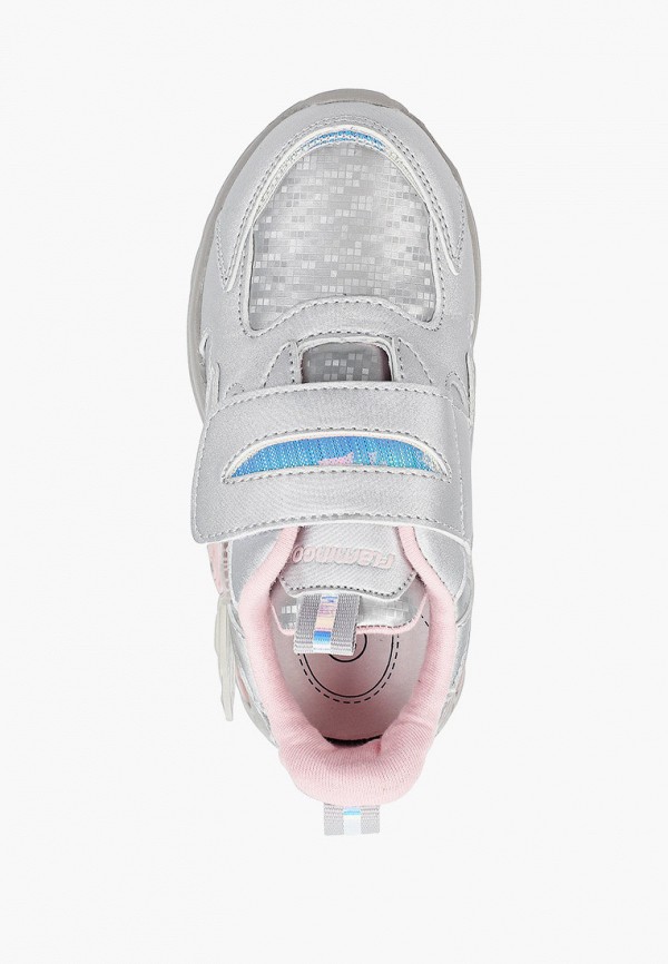 Кроссовки Flamingo серебряный, размер 24, фото 4