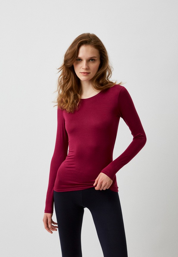

Лонгслив UNIQLO, Фиолетовый, HEATTECH