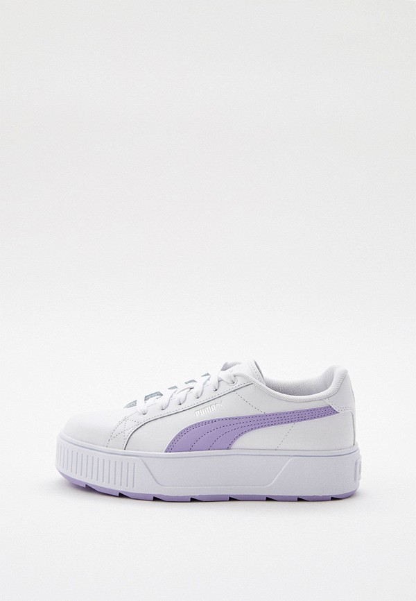 

Кеды PUMA, Белый, Karmen L PUMA White-Vivid Violet-PUMA Si