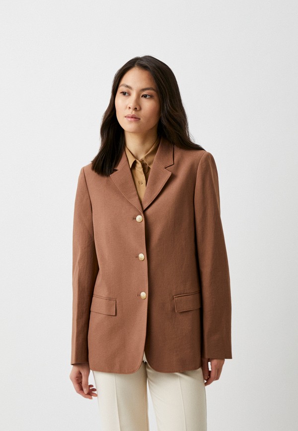 

Пиджак UNIQLO, Коричневый, костюмный Uniqlo U