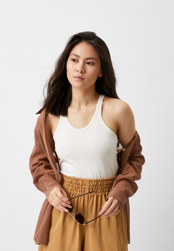 

Майка UNIQLO, Бежевый, Uniqlo U