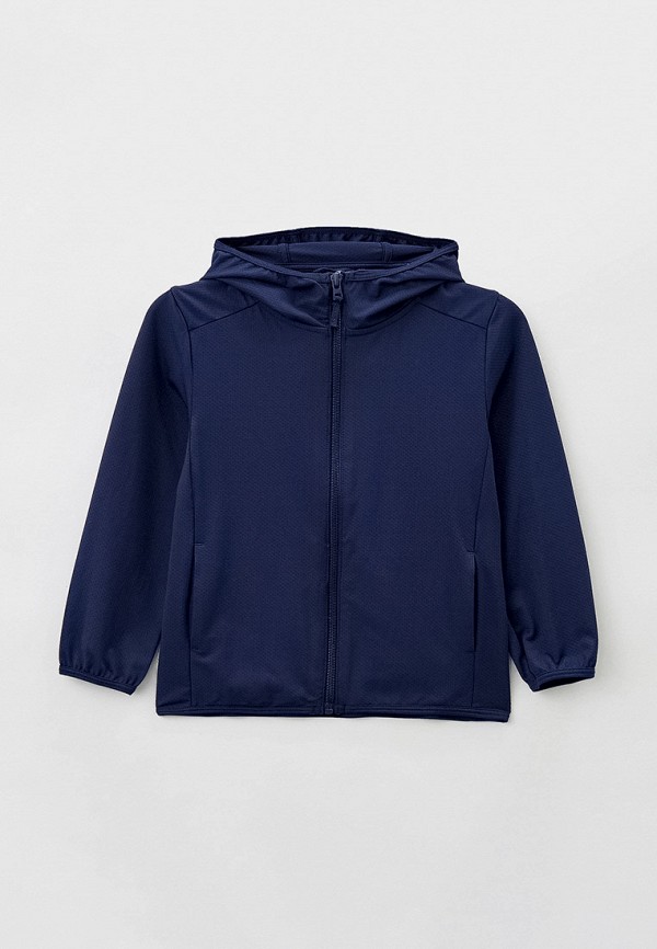 

Ветровка UNIQLO, Синий, с капюшоном AIRism UV Protection